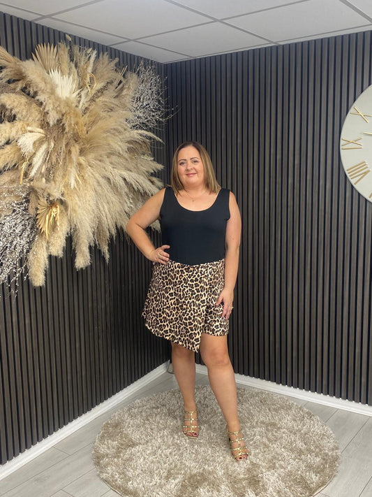 LAYA SKORT - LEOPARD