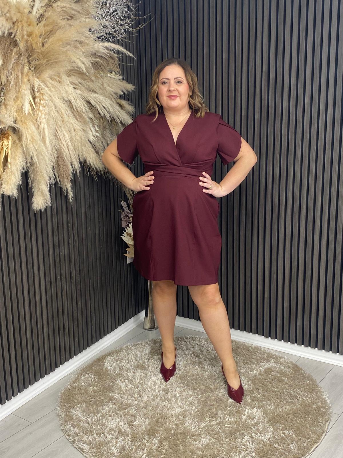 BRIDGET DRESS - BERRY