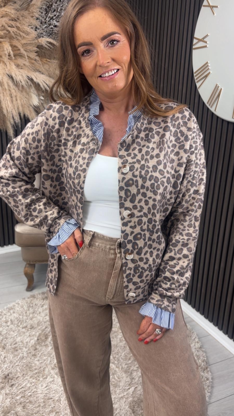 KEELA CARDIGAN - ANIMAL