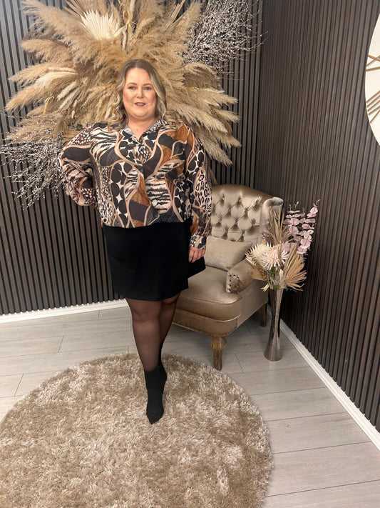 THERESE SHIRT - BLACK