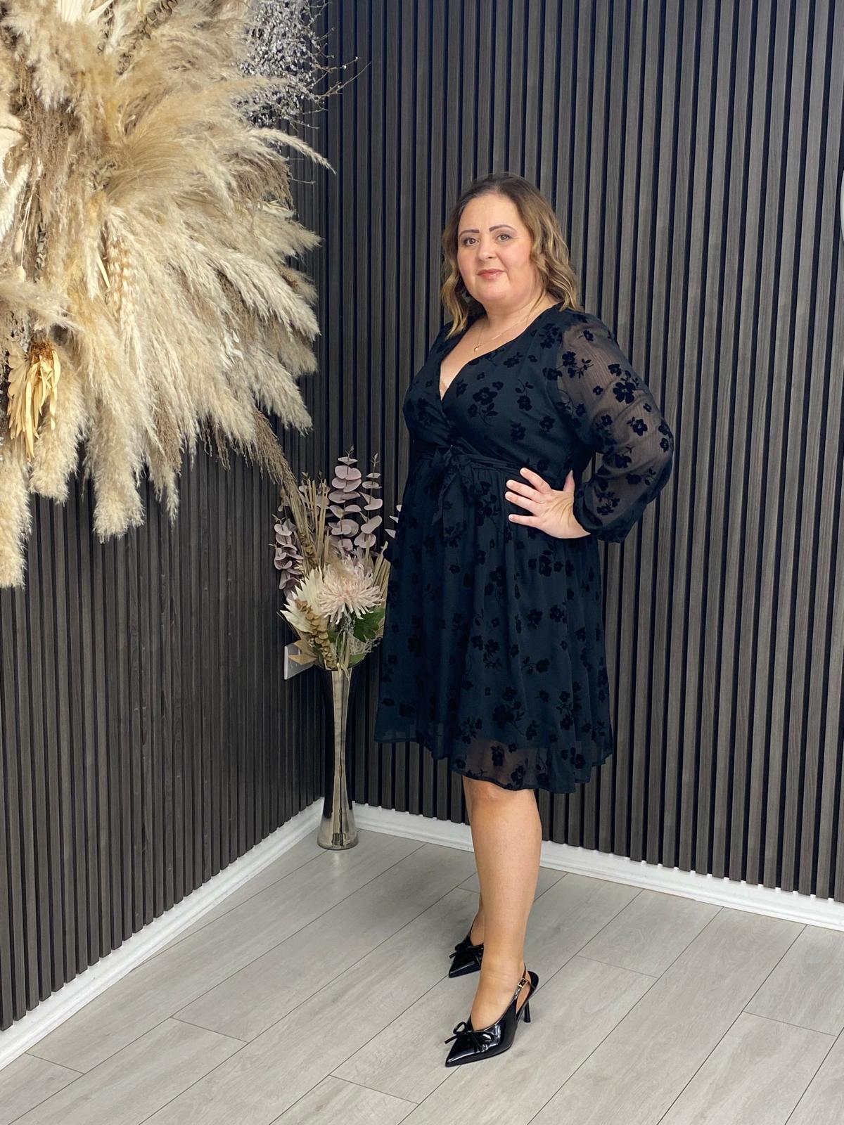 MARJORIE DRESS - BLACK