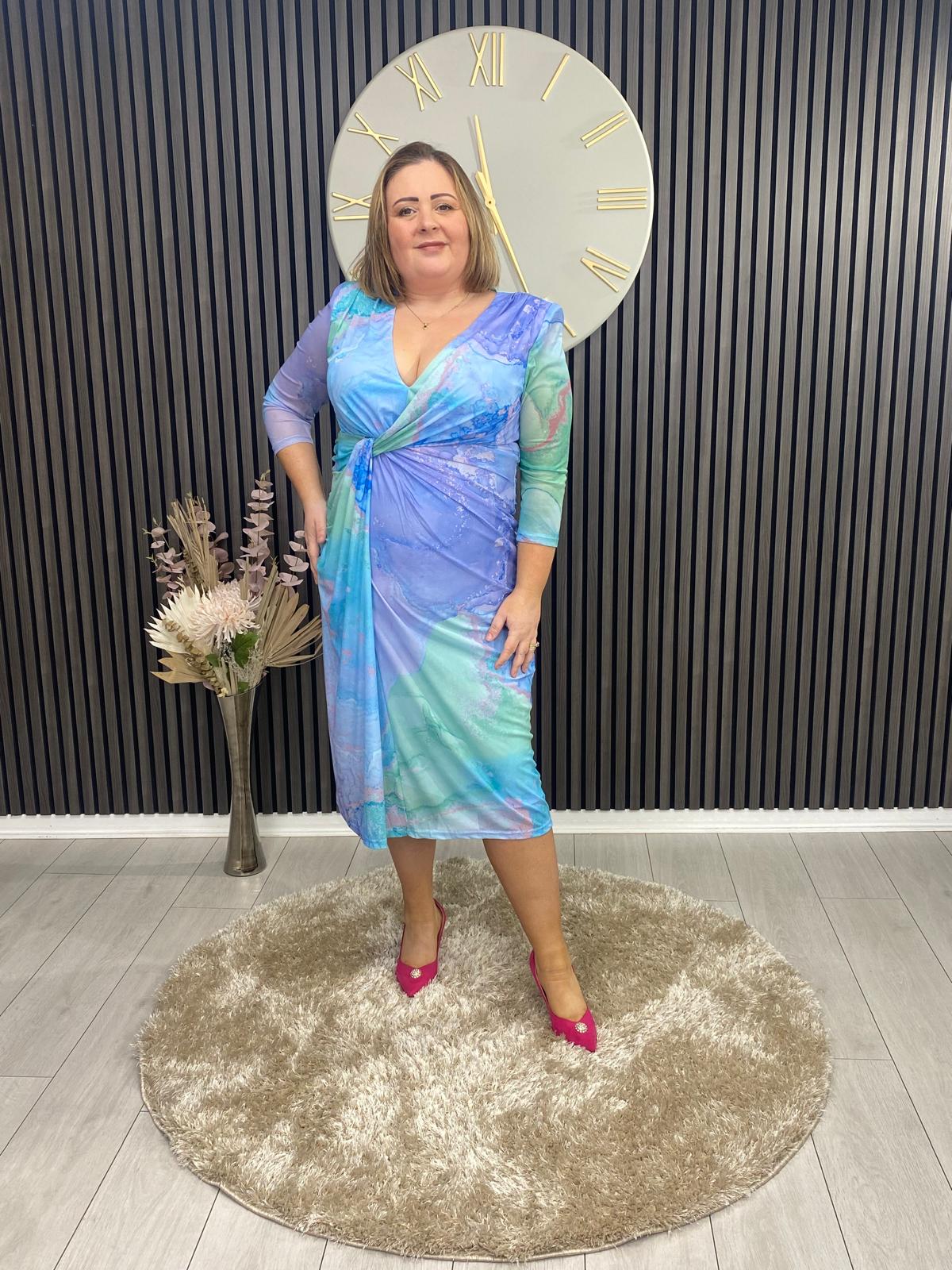 DORINDA DRESS - LILAC
