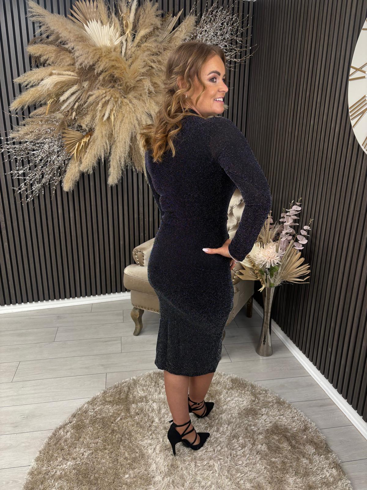 KATIE ROSE DRESS - BLACK