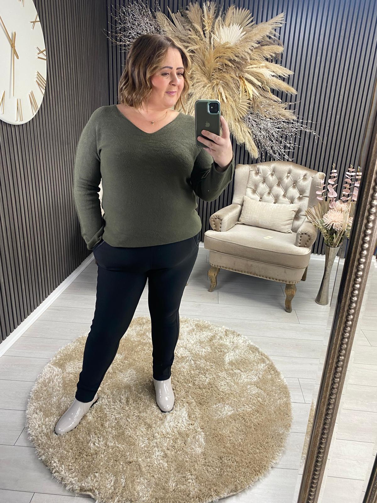 CHLOE JUMPER - KHAKI