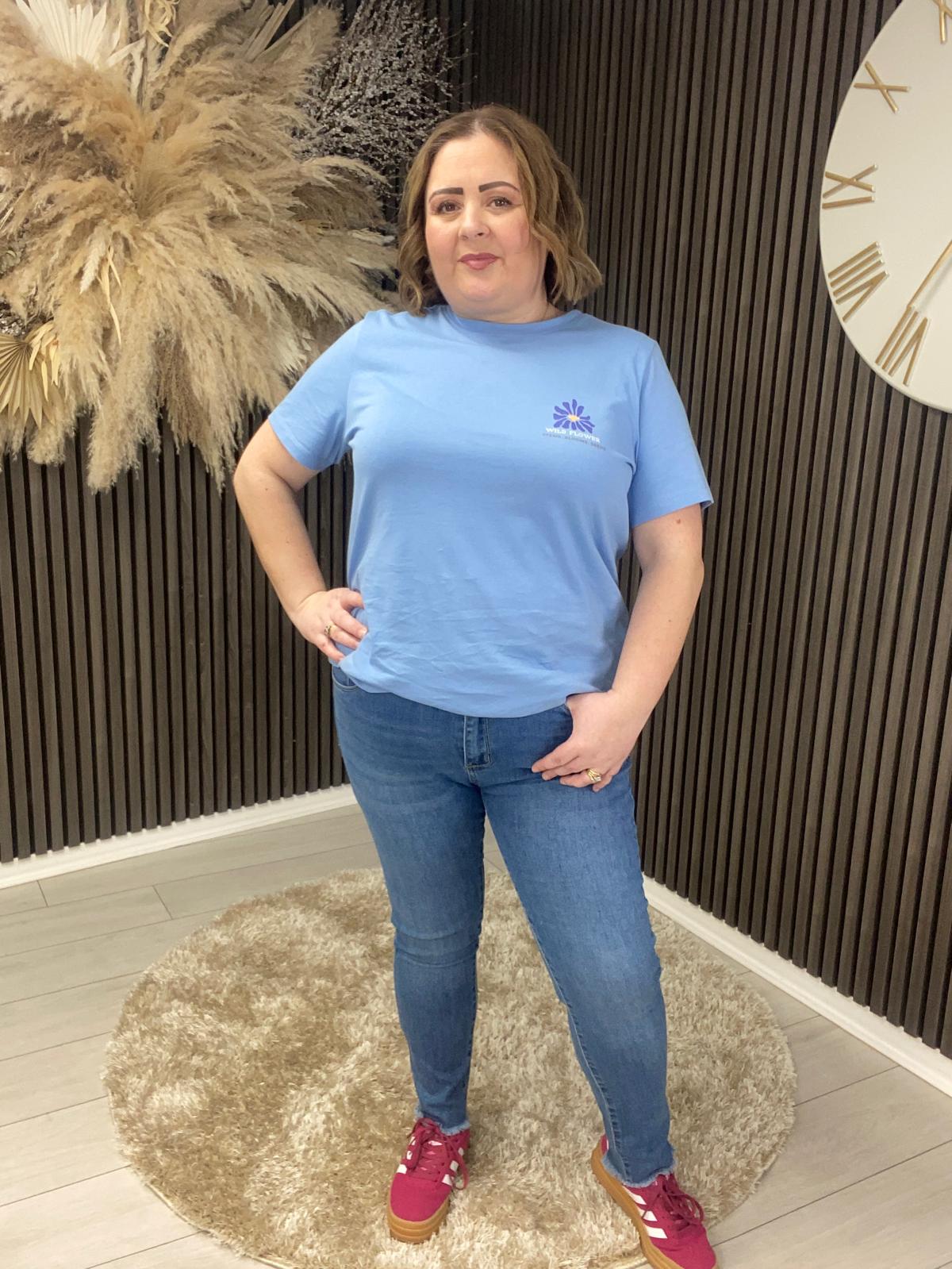 CARA T-SHIRT - BLUE