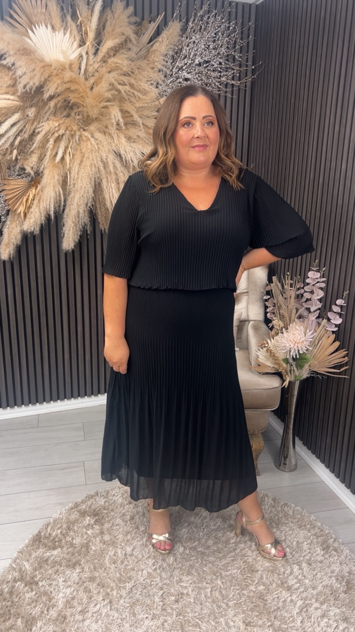 STACEY DRESS - BLACK