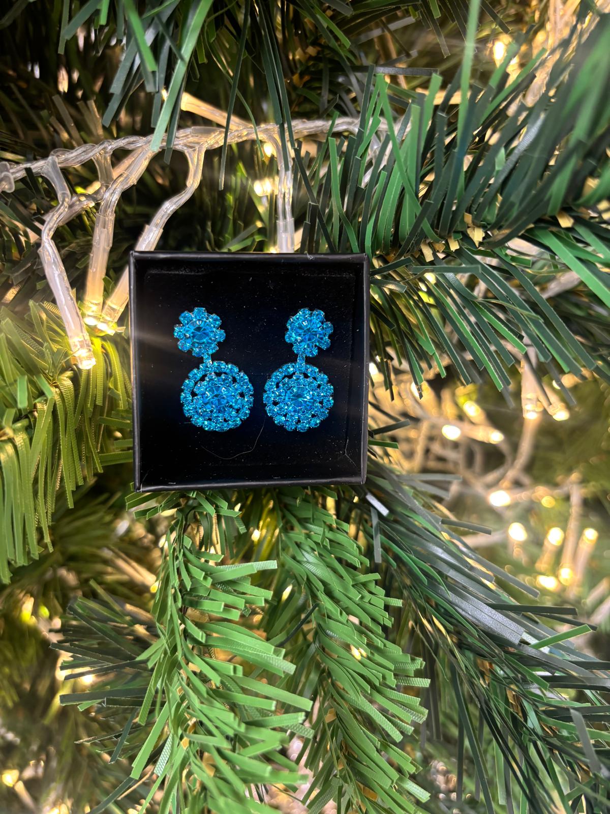 AMY EARRINGS - BLUE