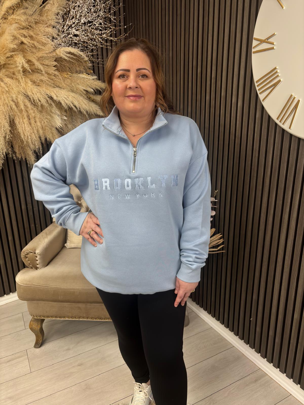 BROOKLYN JUMPER - BLUE