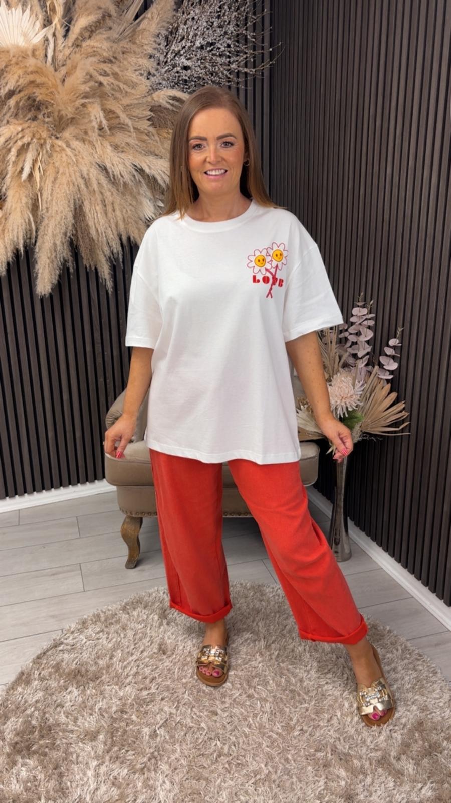 POPPIE T-SHIRT - LOVE