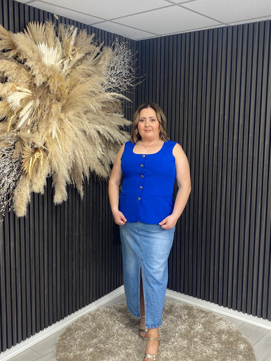 MACEY DENIM SKIRT