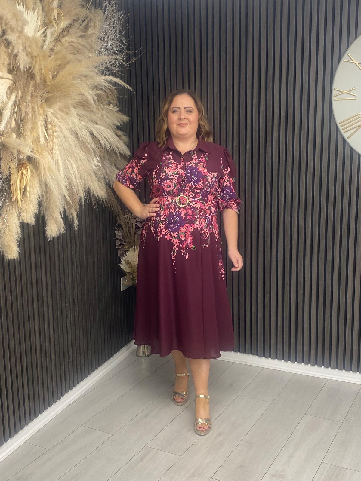 HOLLAND DRESS - PLUM