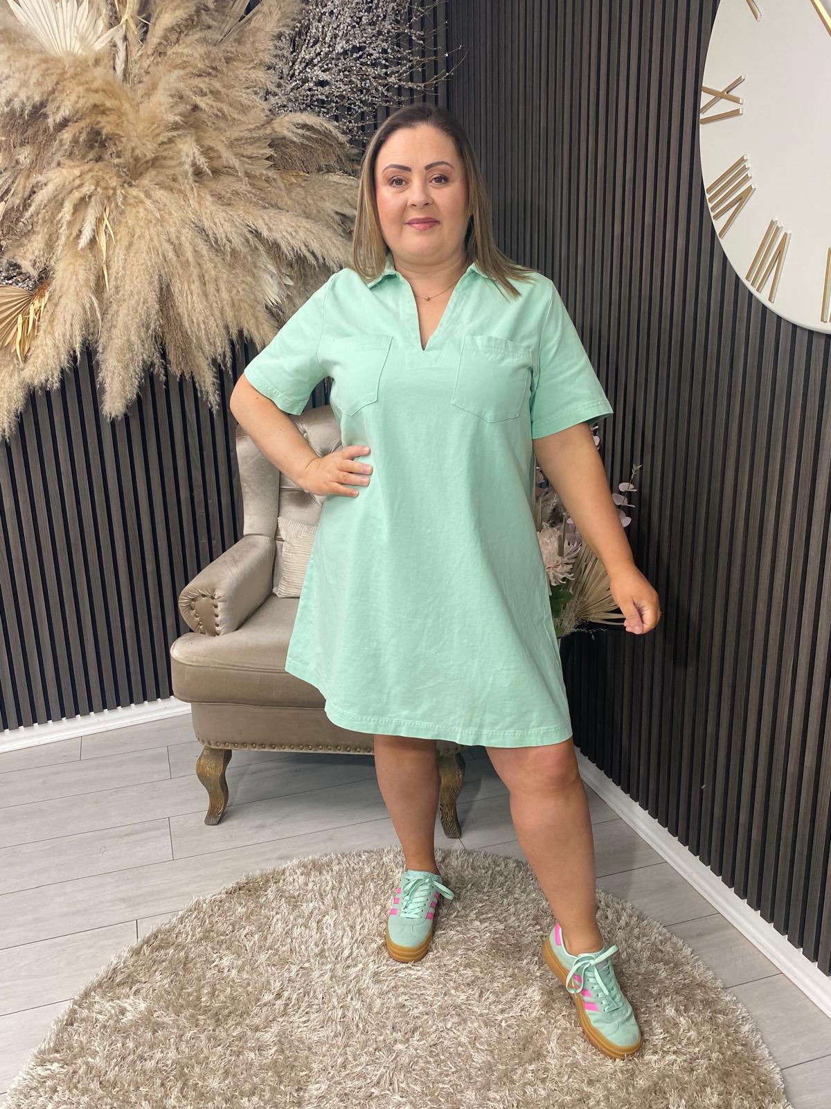 HEATHER DRESS - MINT