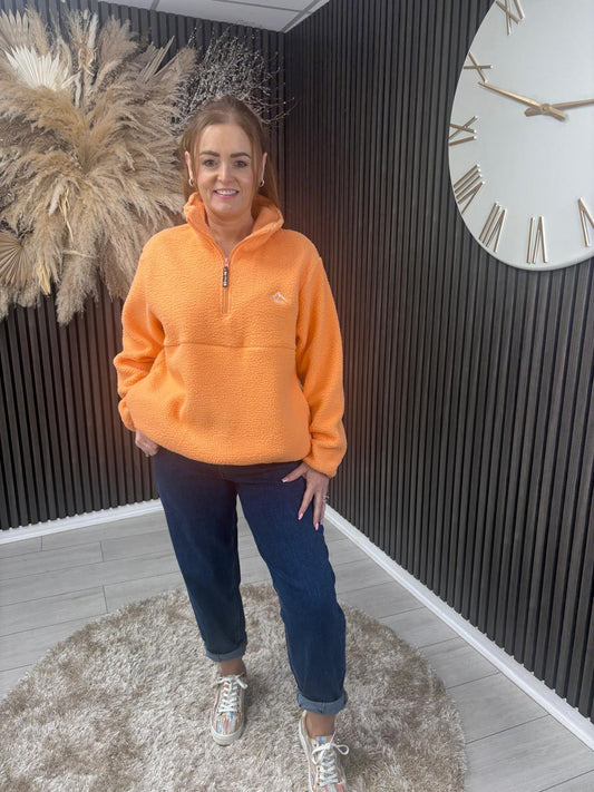 LUNA FLEECE - ORANGE