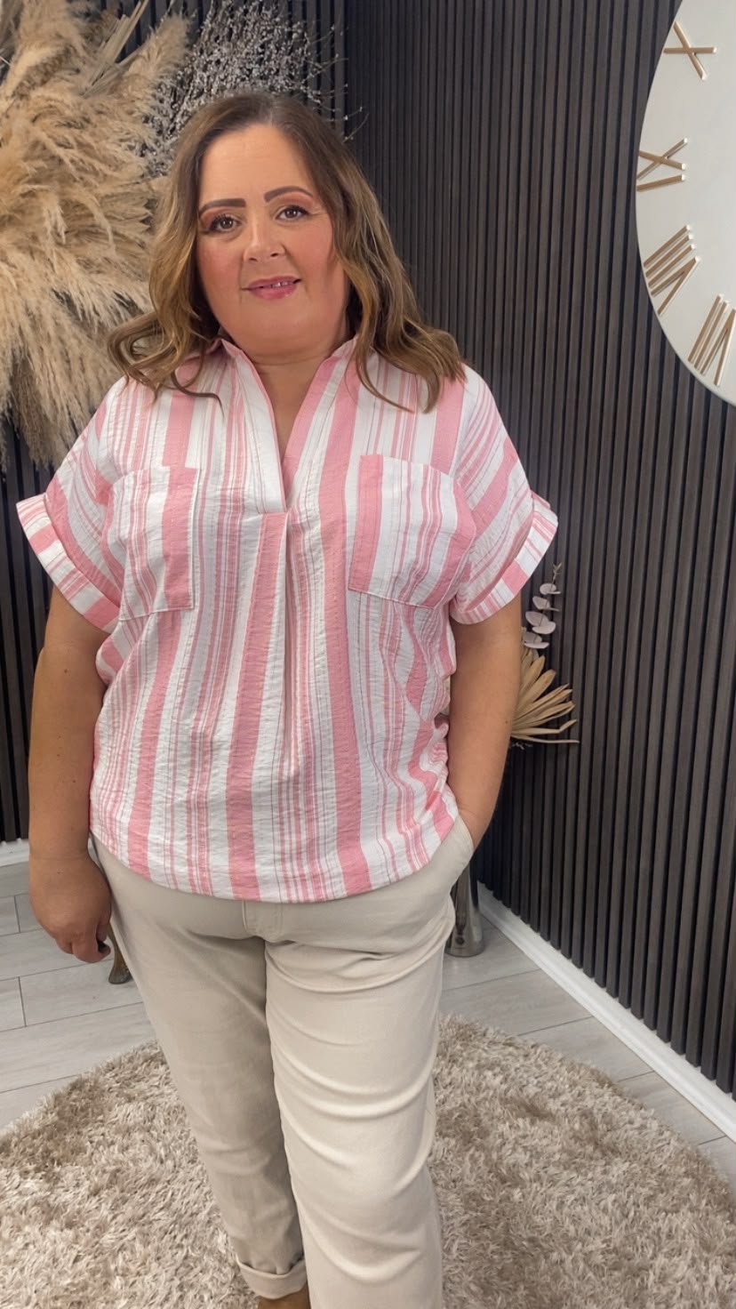 AGNES TOP - PINK