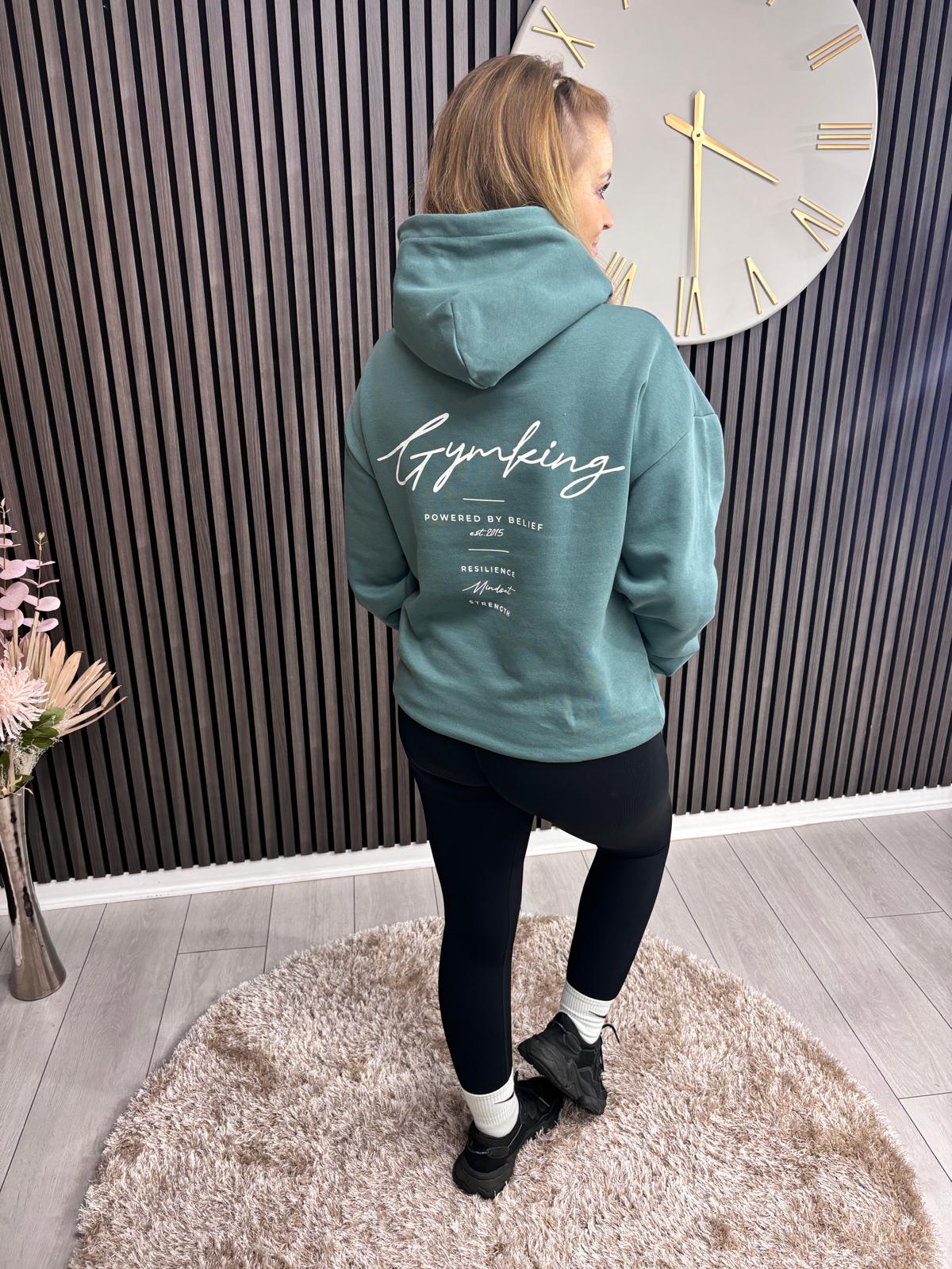 GABRIELA HOODIE - DUSKY FERN