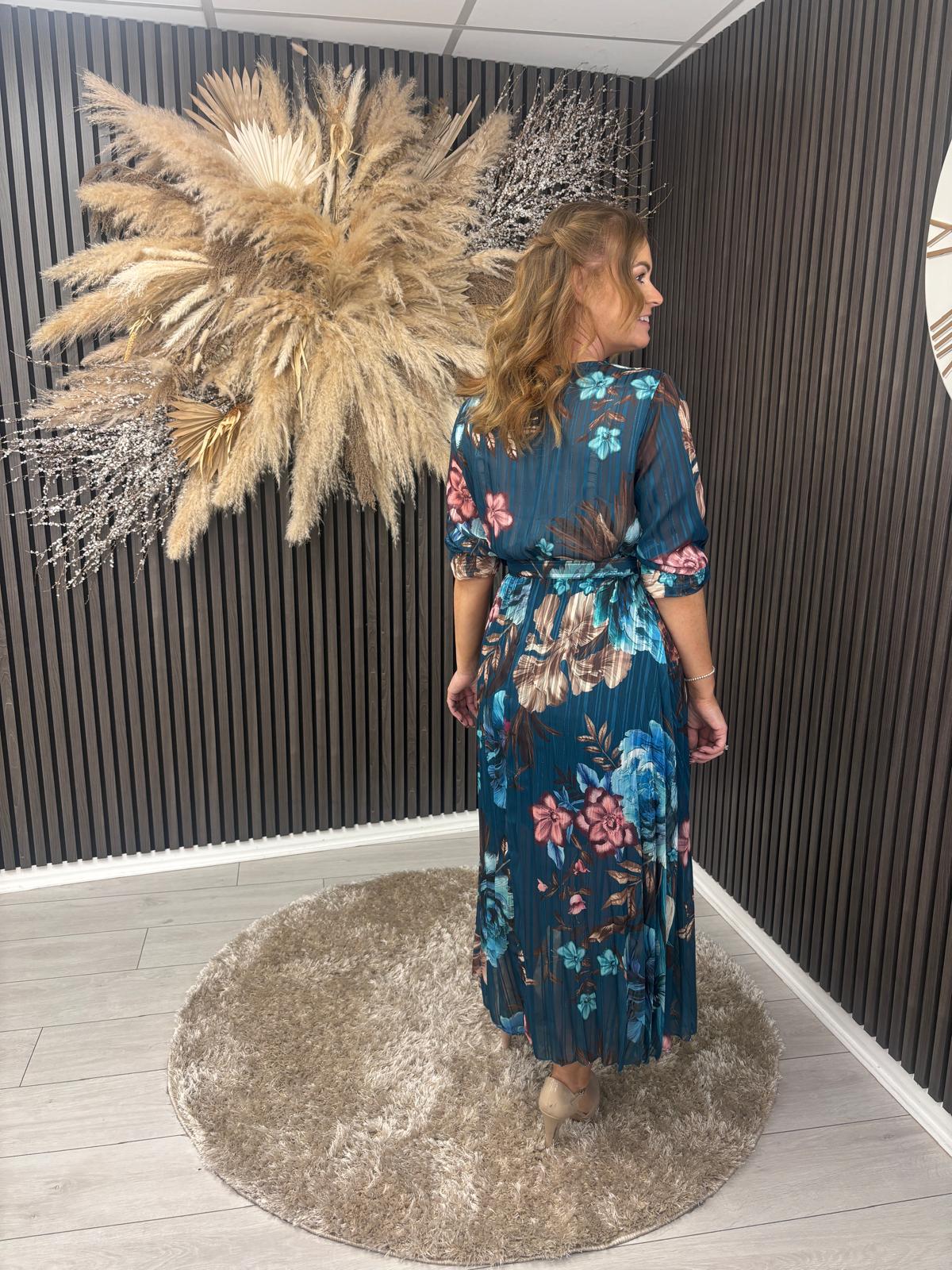 MARISSA DRESS - TEAL