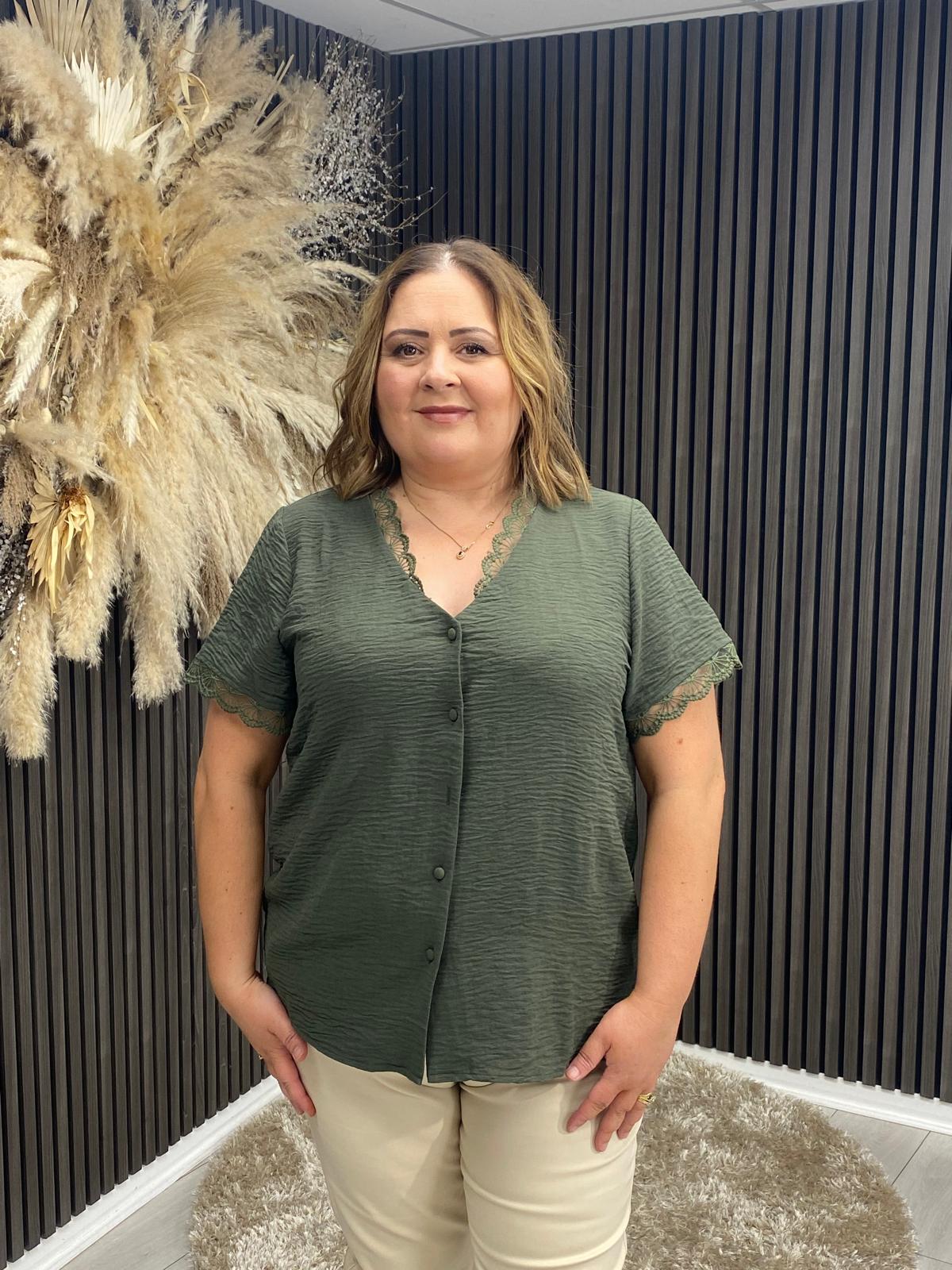 PHYLLIS TOP - KHAKI