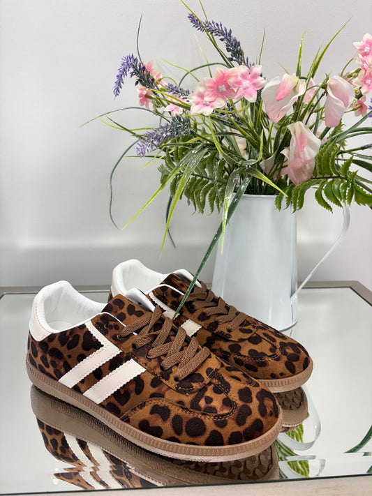 LEA TRAINER - LEOPARD PRINT