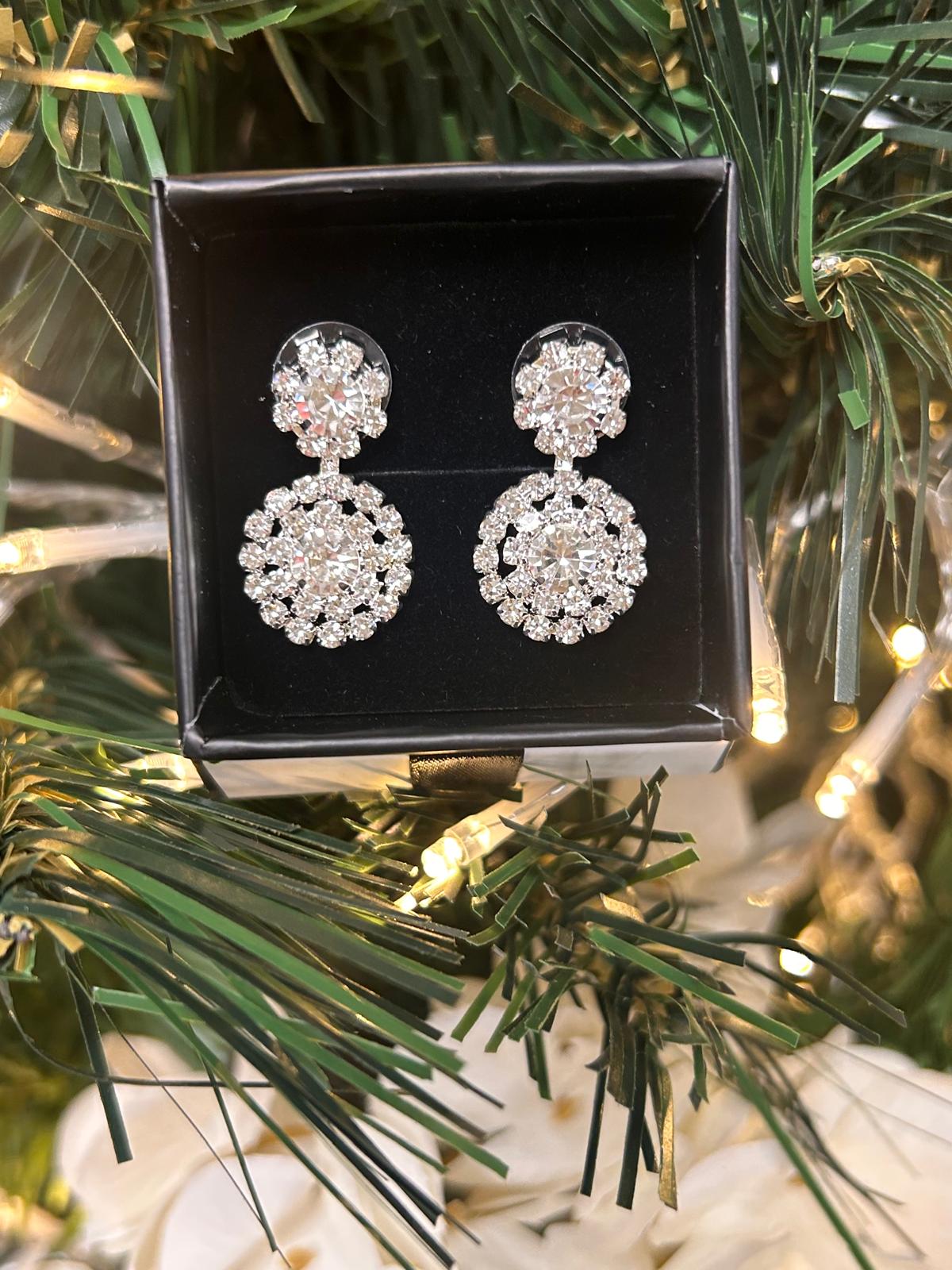 TINA EARRINGS - SILVER