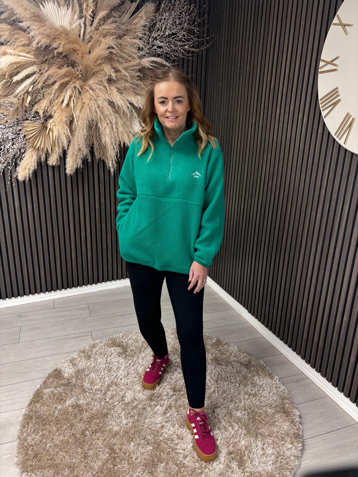 LUNA FLEECE - GREEN
