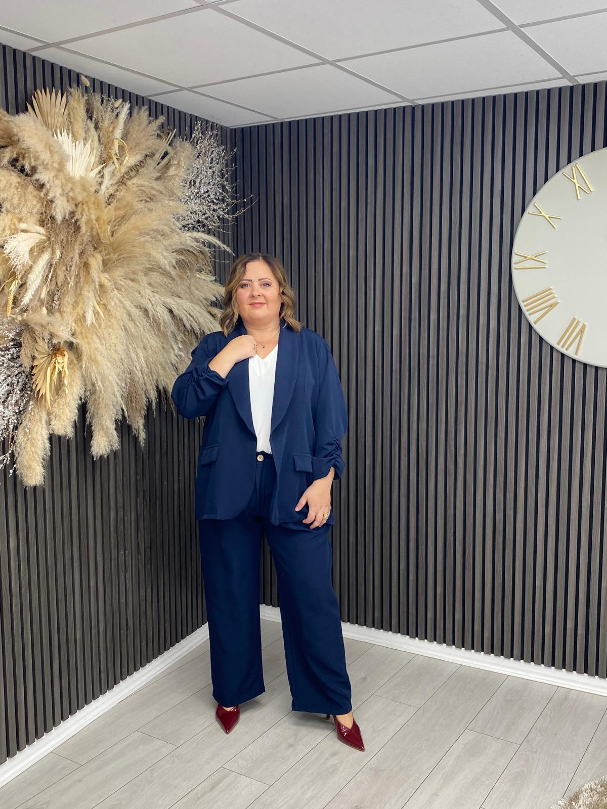PEARL BLAZER - NAVY