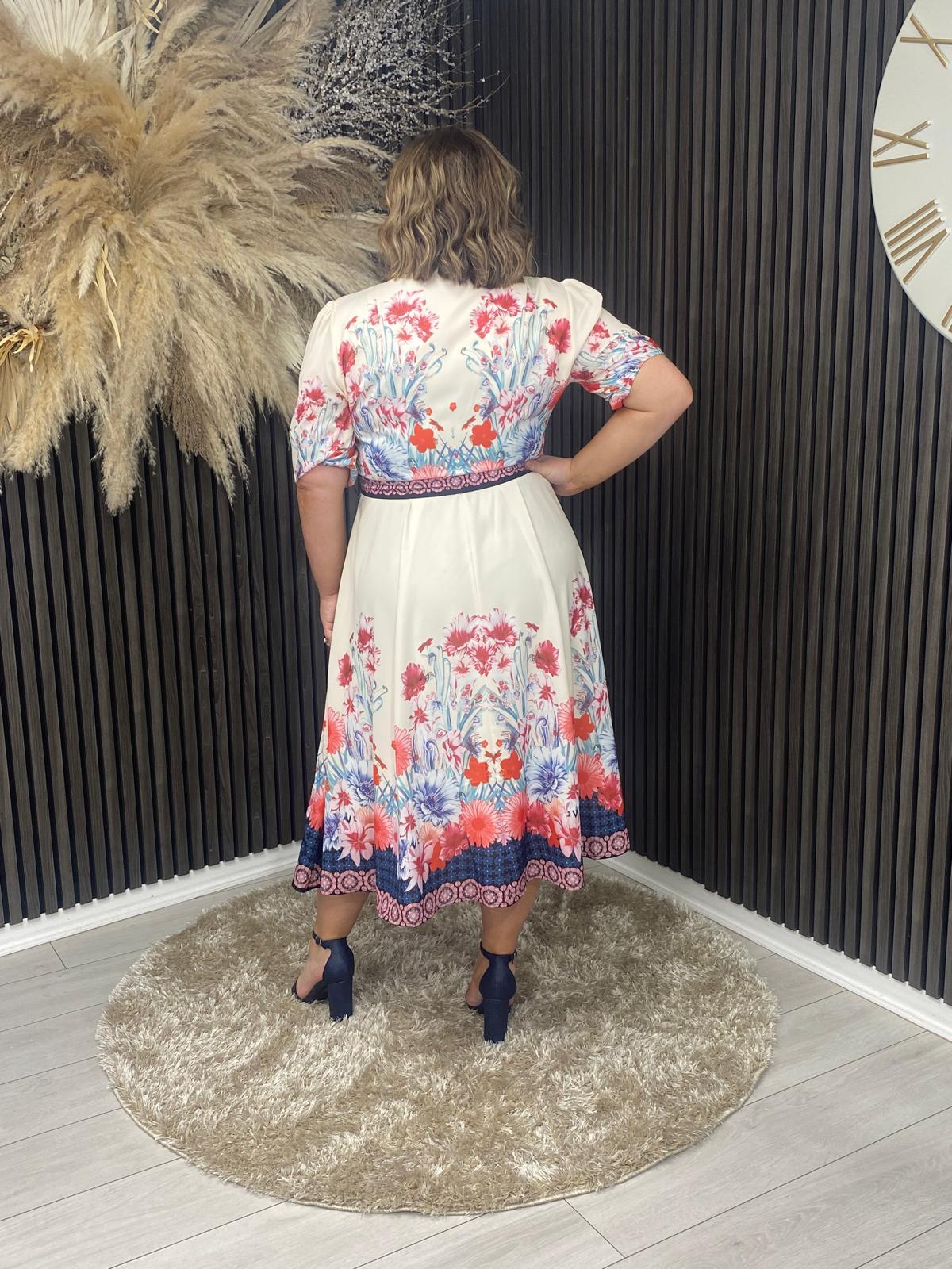 HOLLAND DRESS - CREAM PRINT