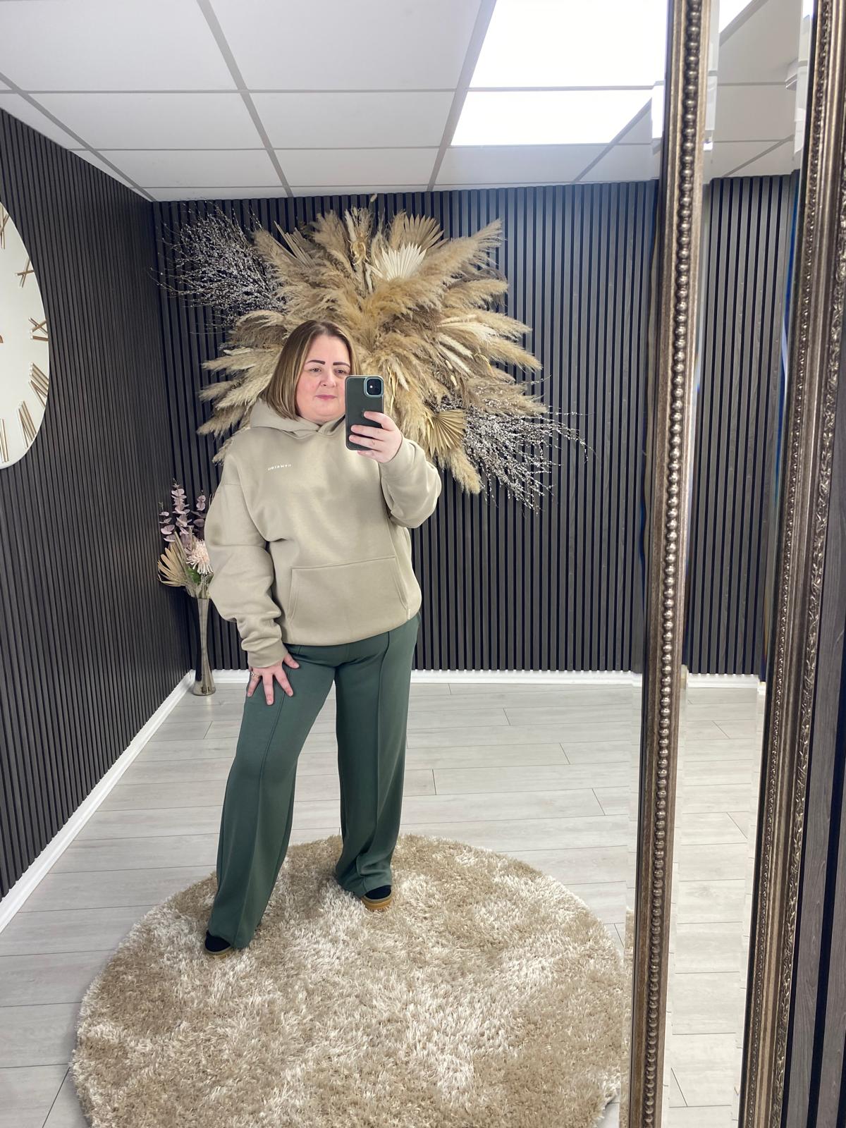 DIANE TROUSERS - GREEN