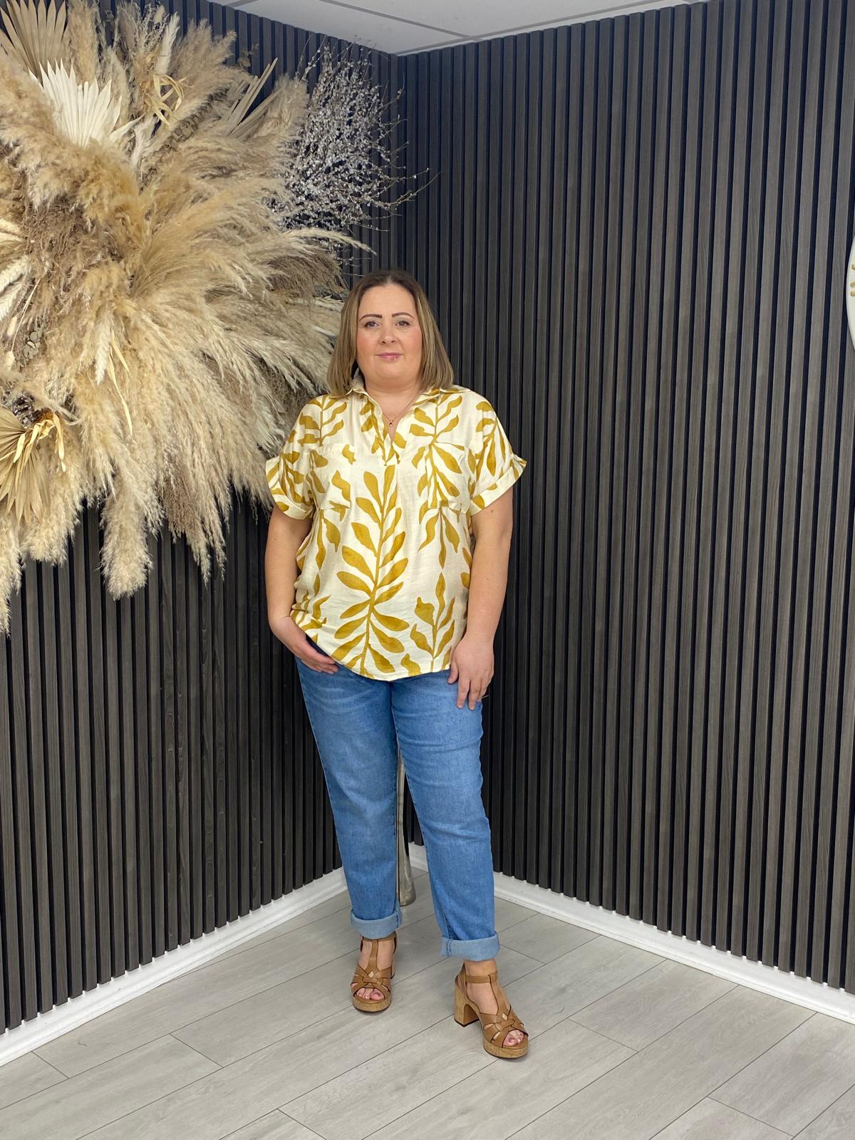 JEMMA TOP - YELLOW
