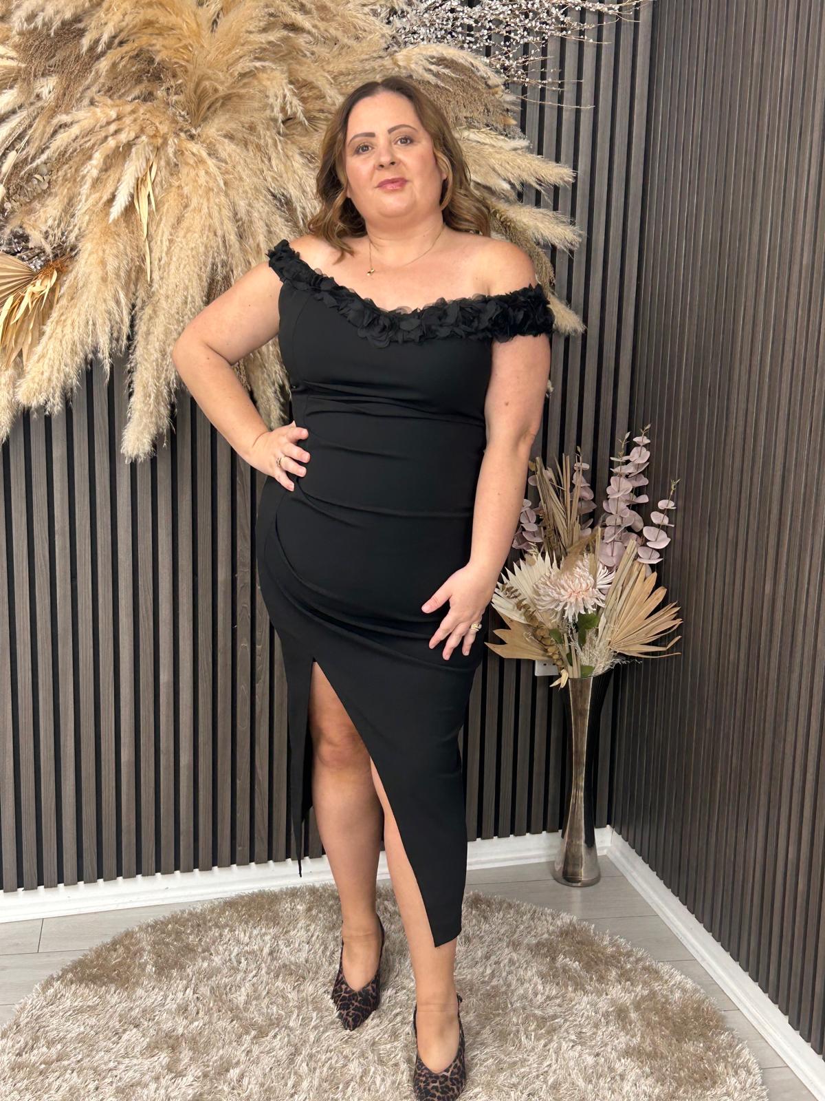 BRENDA DRESS - BLACK