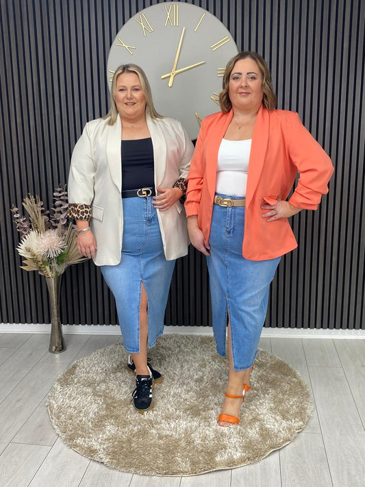 JACKIE DENIM SKIRT