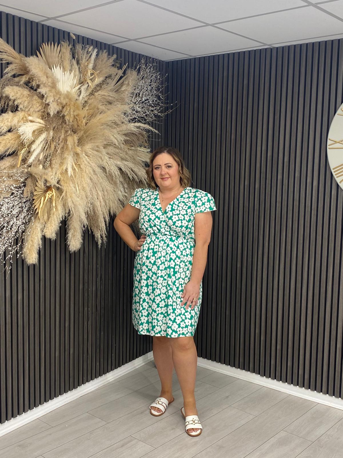 JOANNE DRESS - GREEN