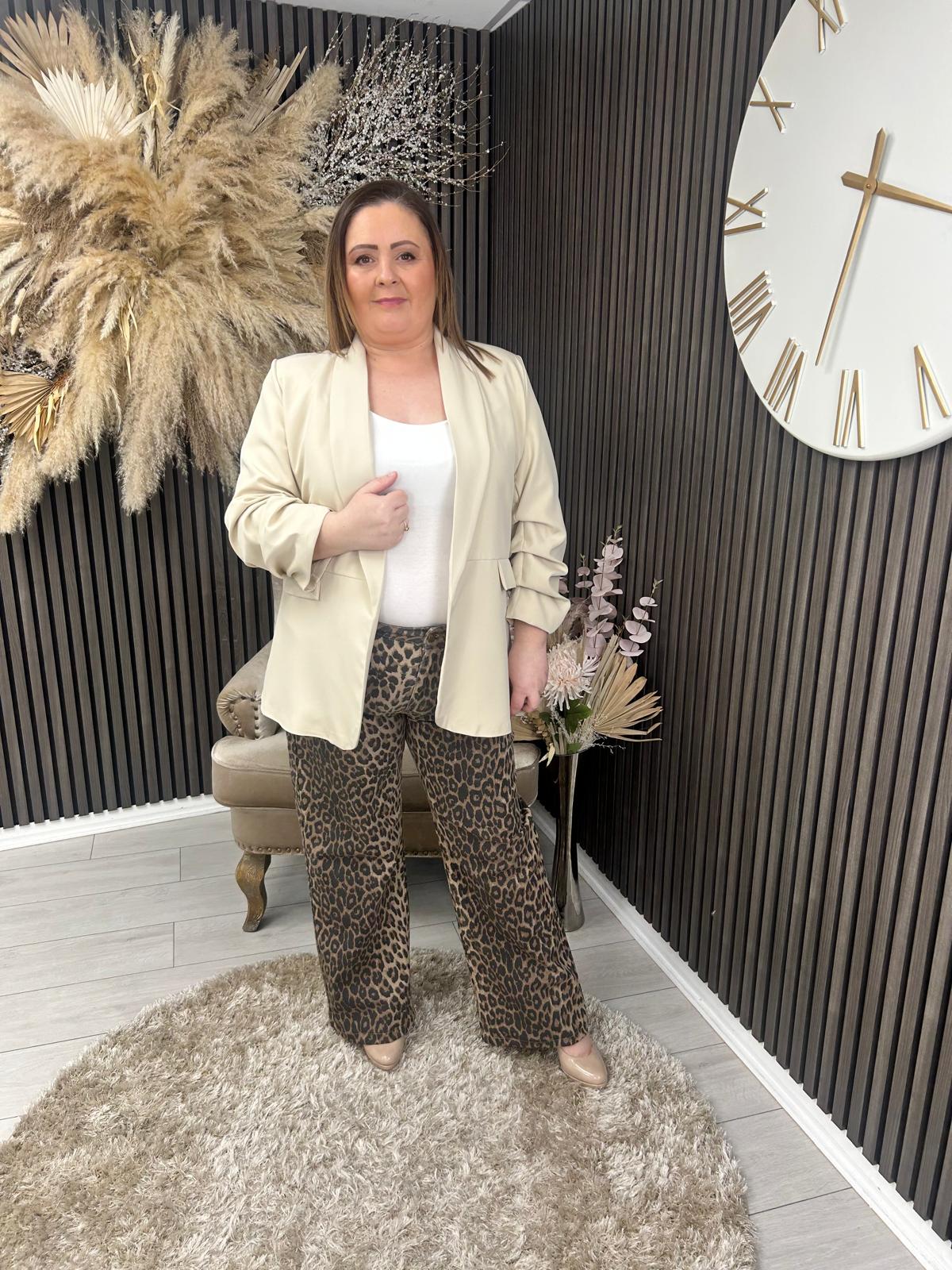 TANYA BLAZER - BEIGE