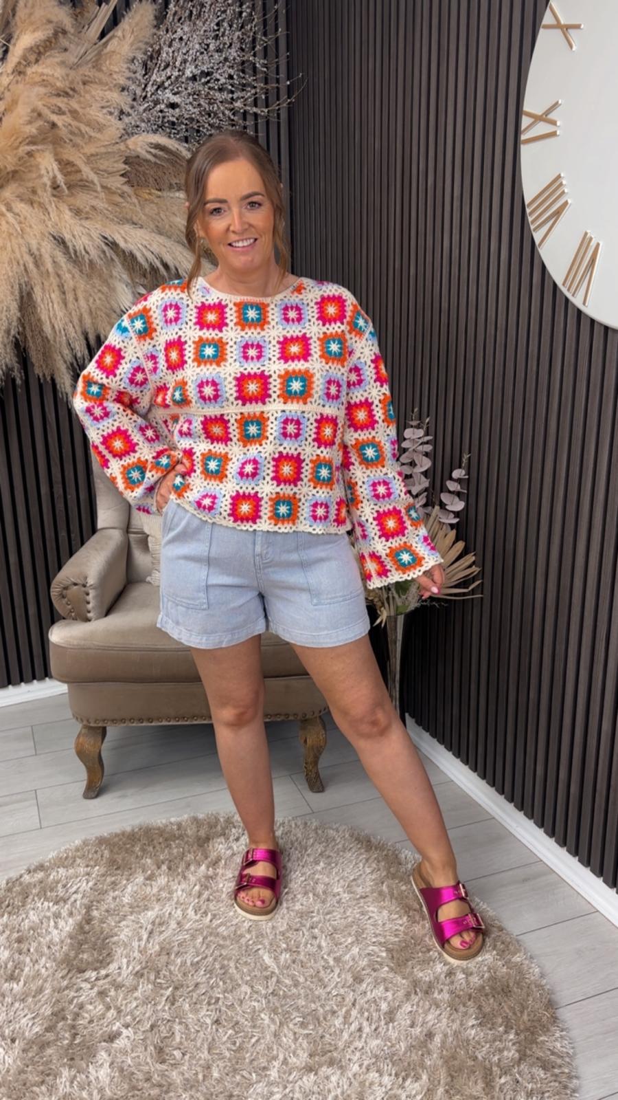 KYLEE SHORTS - BLUE