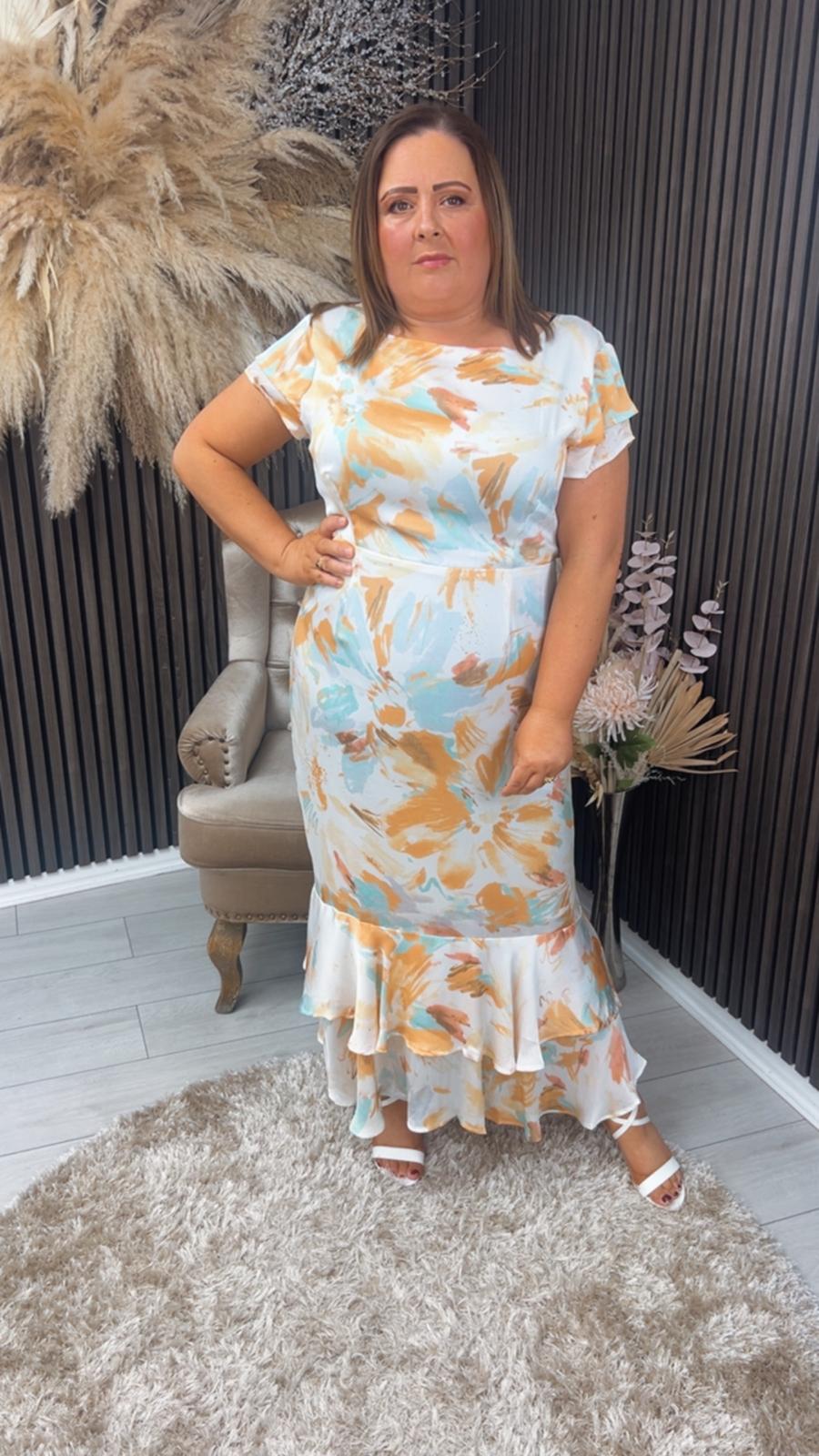 ROXY DRESS - ORANGE