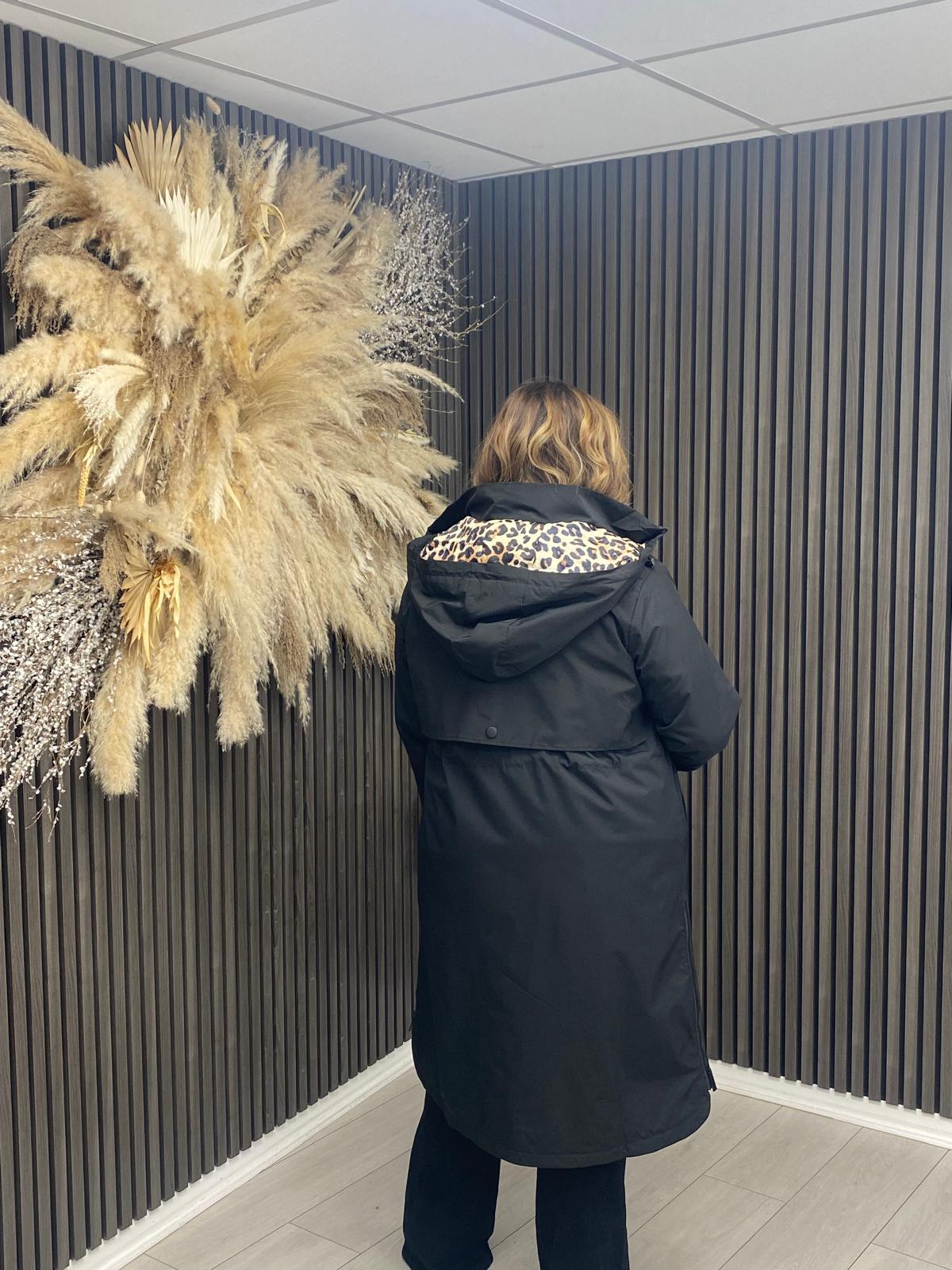 SARA COAT - BLACK