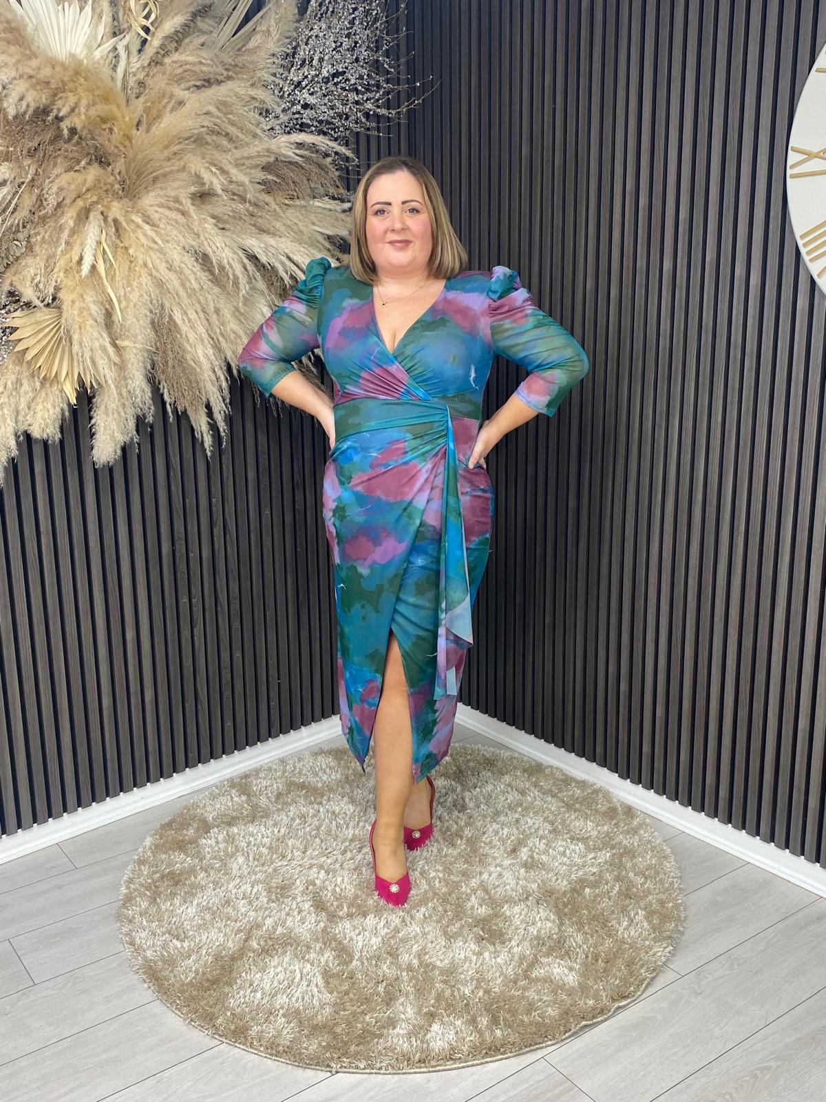 PAULINE DRESS - MULTI