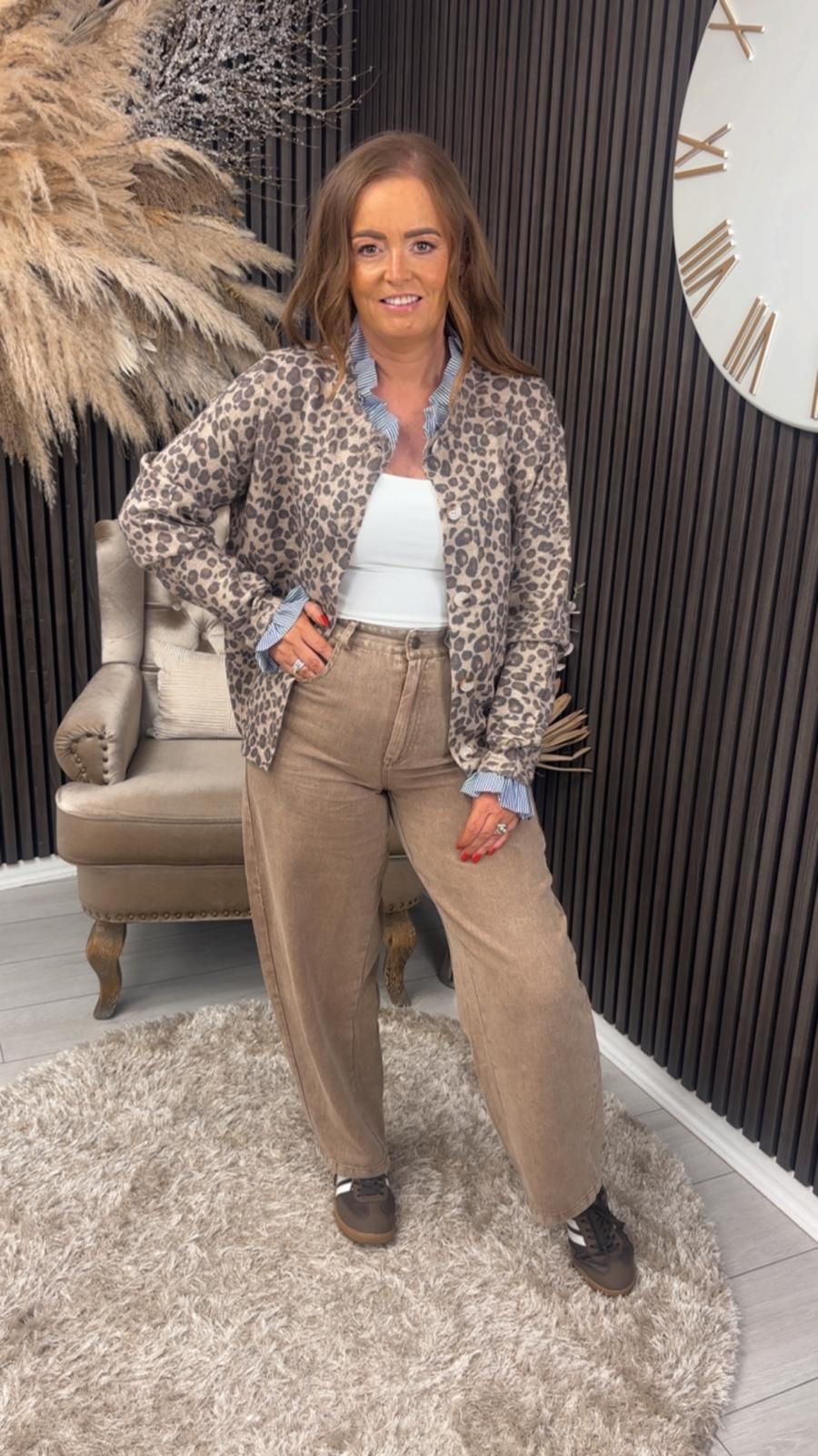 KEELA CARDIGAN - ANIMAL