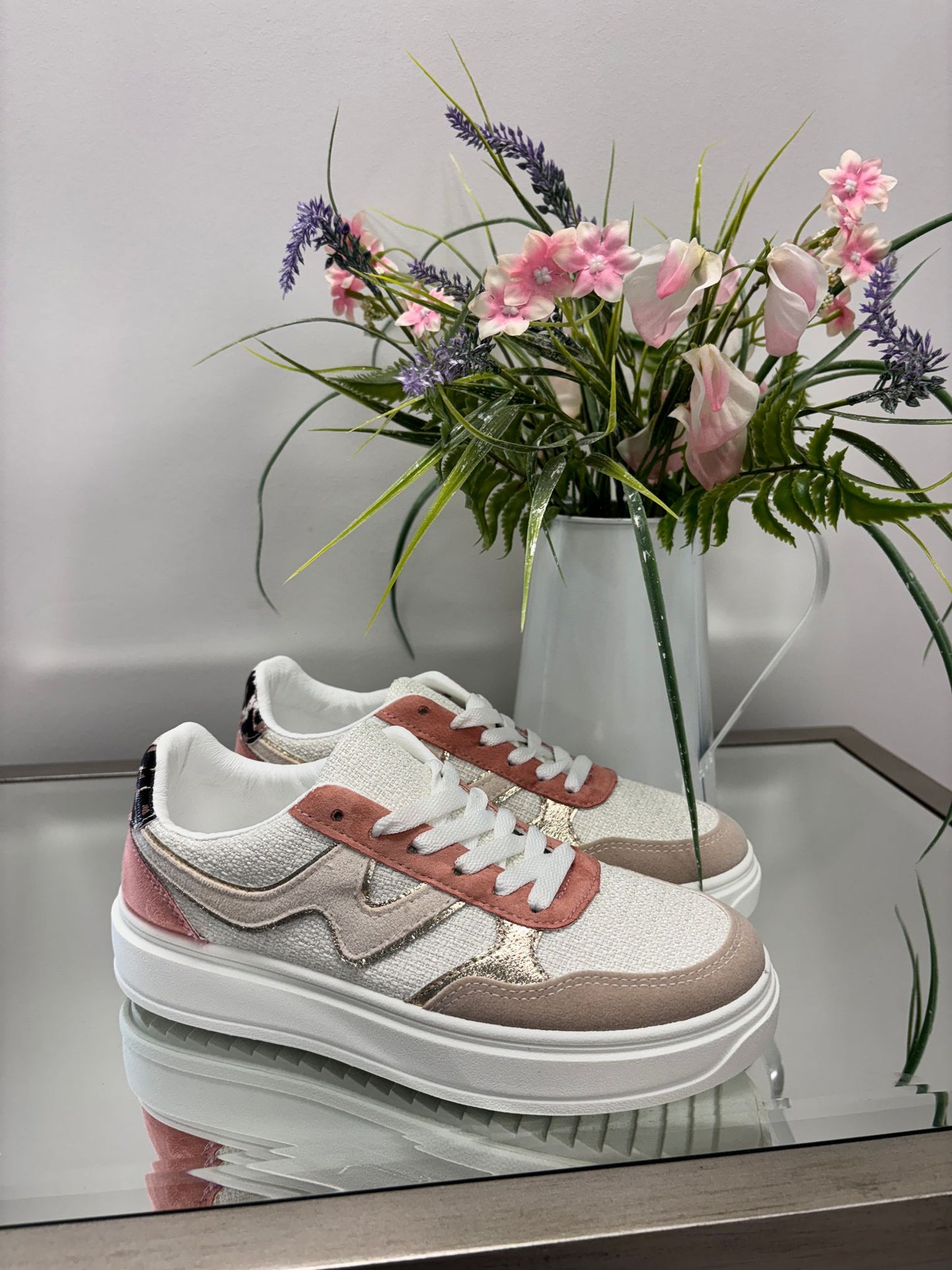 JANINE TRAINERS - PINK