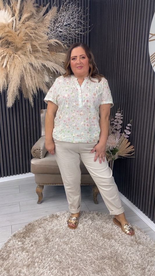 RIANA TOP - GREEN