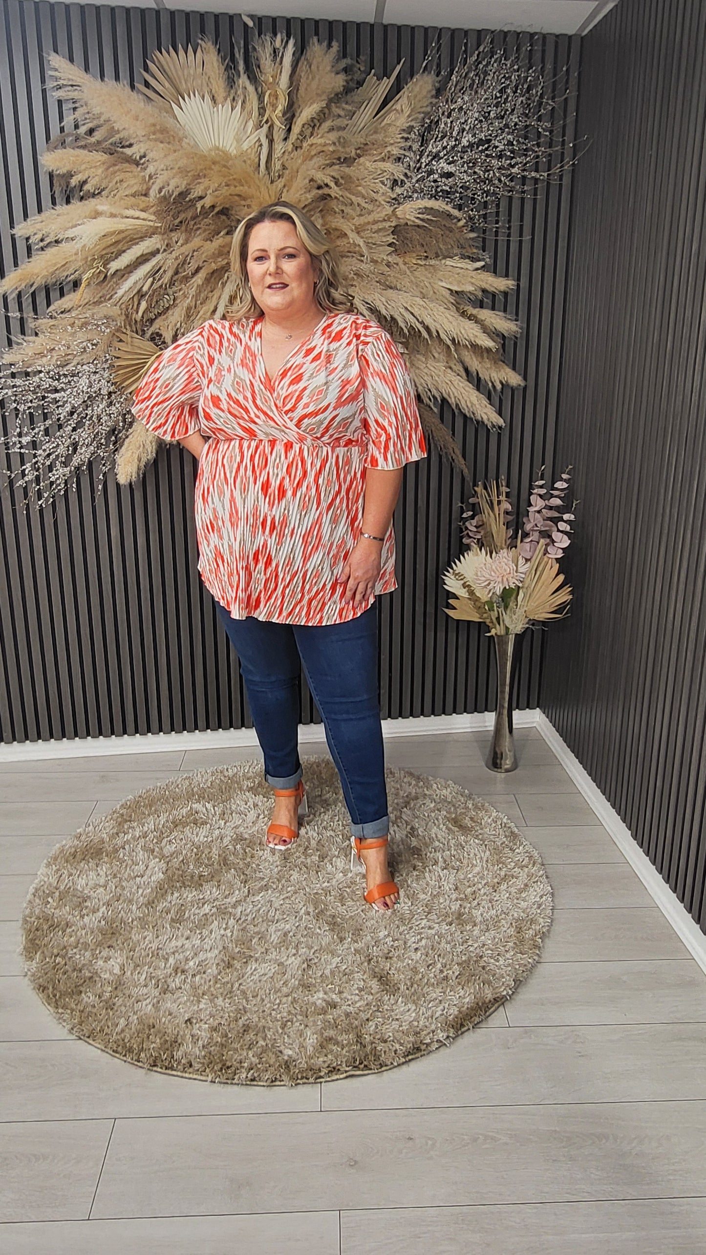 MYRA TOP - ORANGE