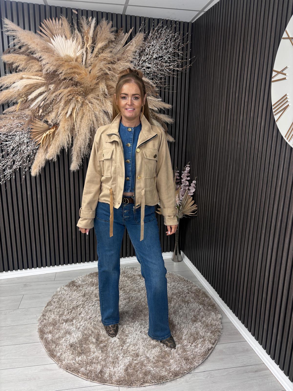 FIONA JACKET - BEIGE