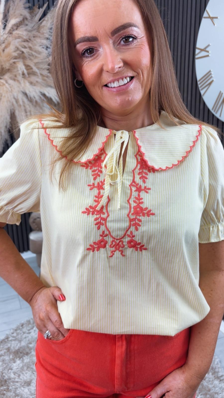 MARLEAH TOP - YELLOW