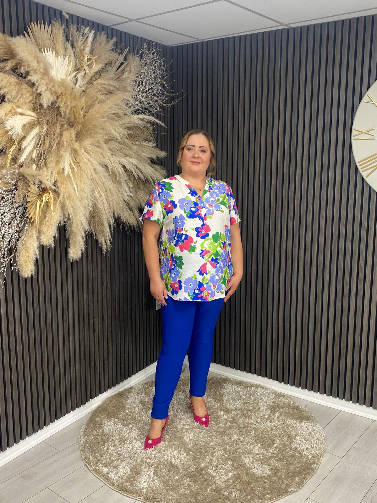 TERESA ANN TOP - VIOLET