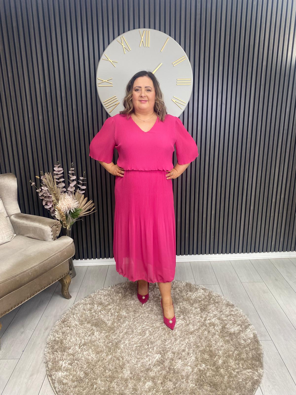 STACEY DRESS - PINK