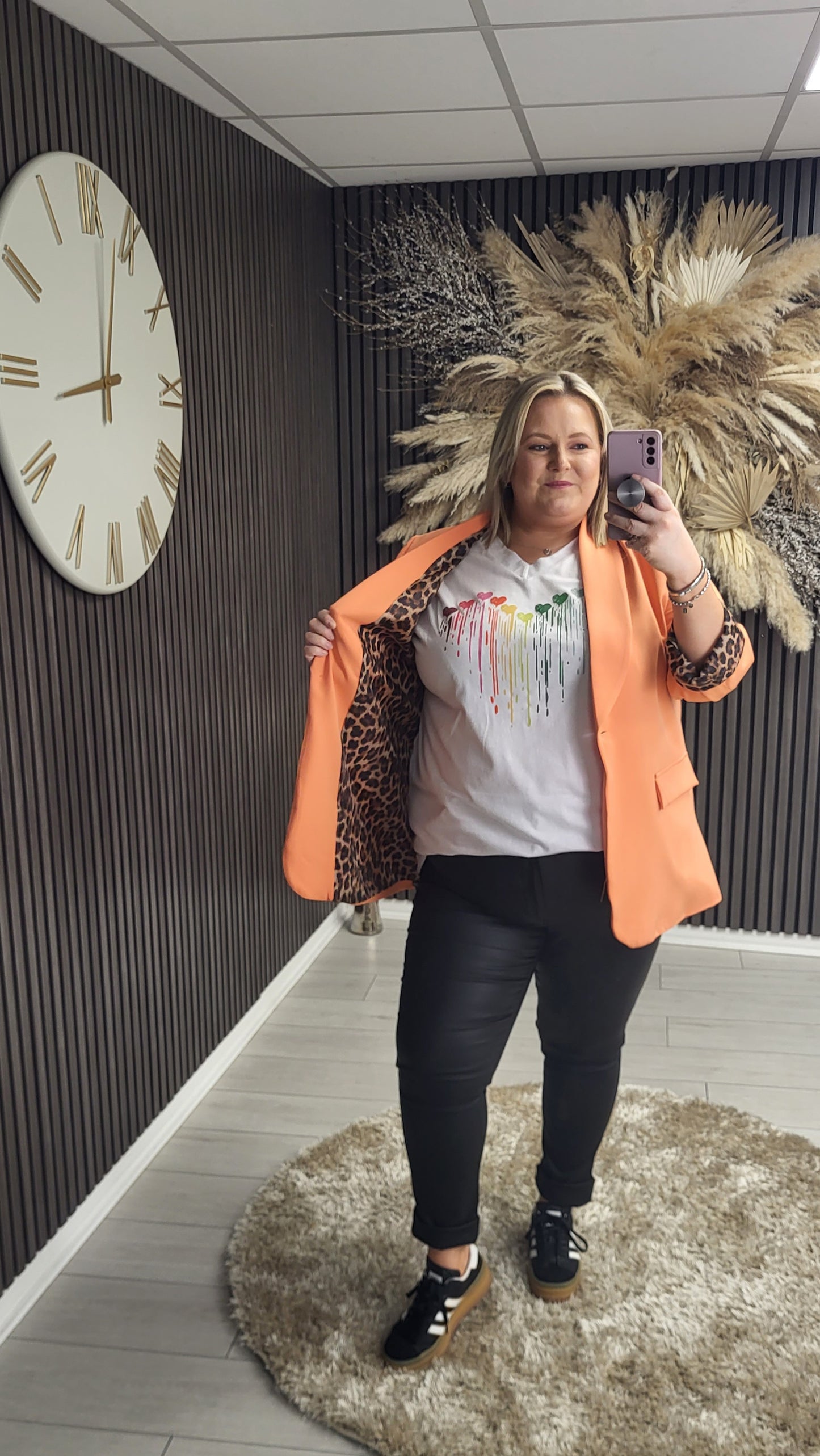 NADINE BLAZER - ORANGE