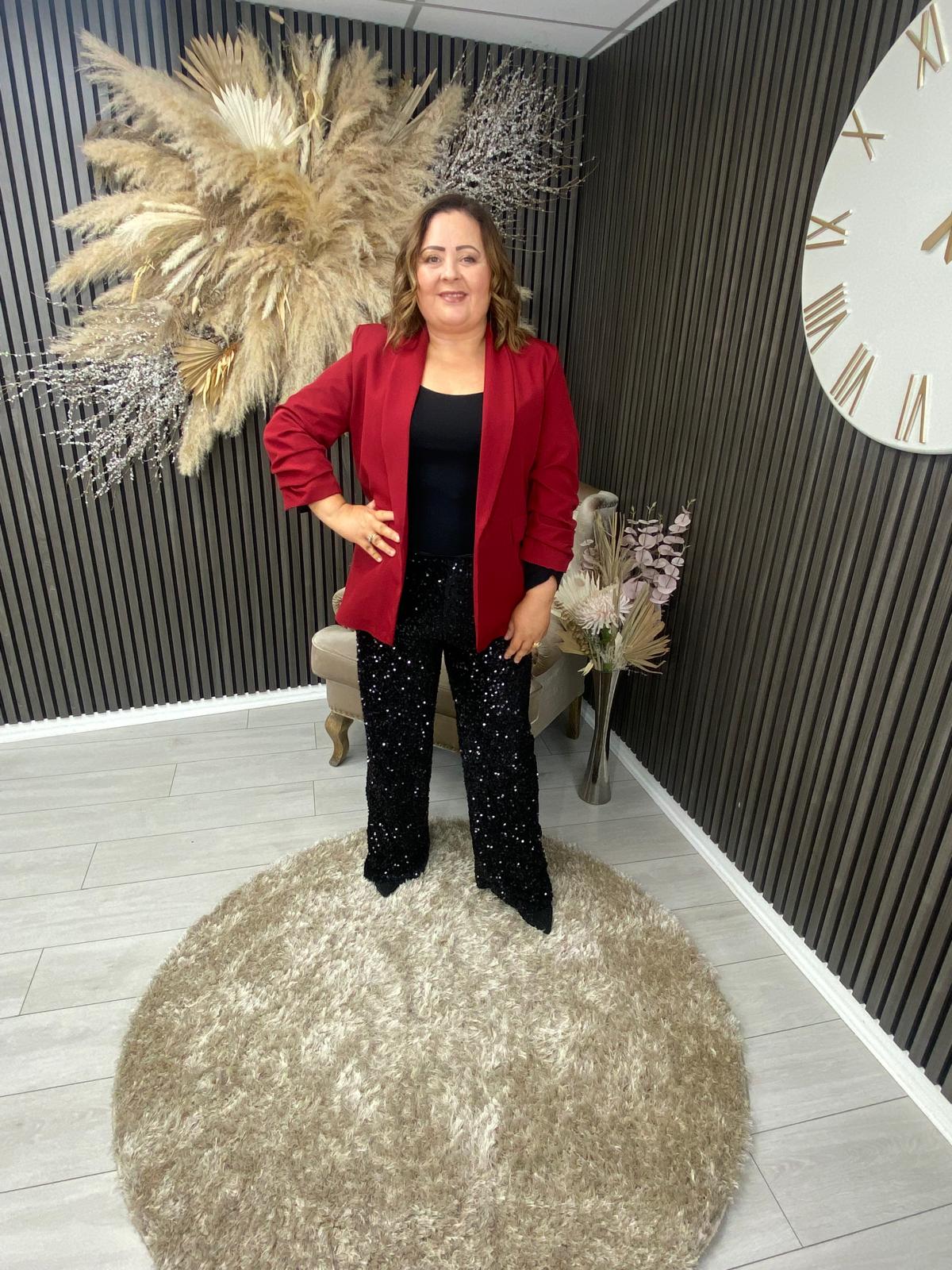 YVONNE TROUSERS - BLACK