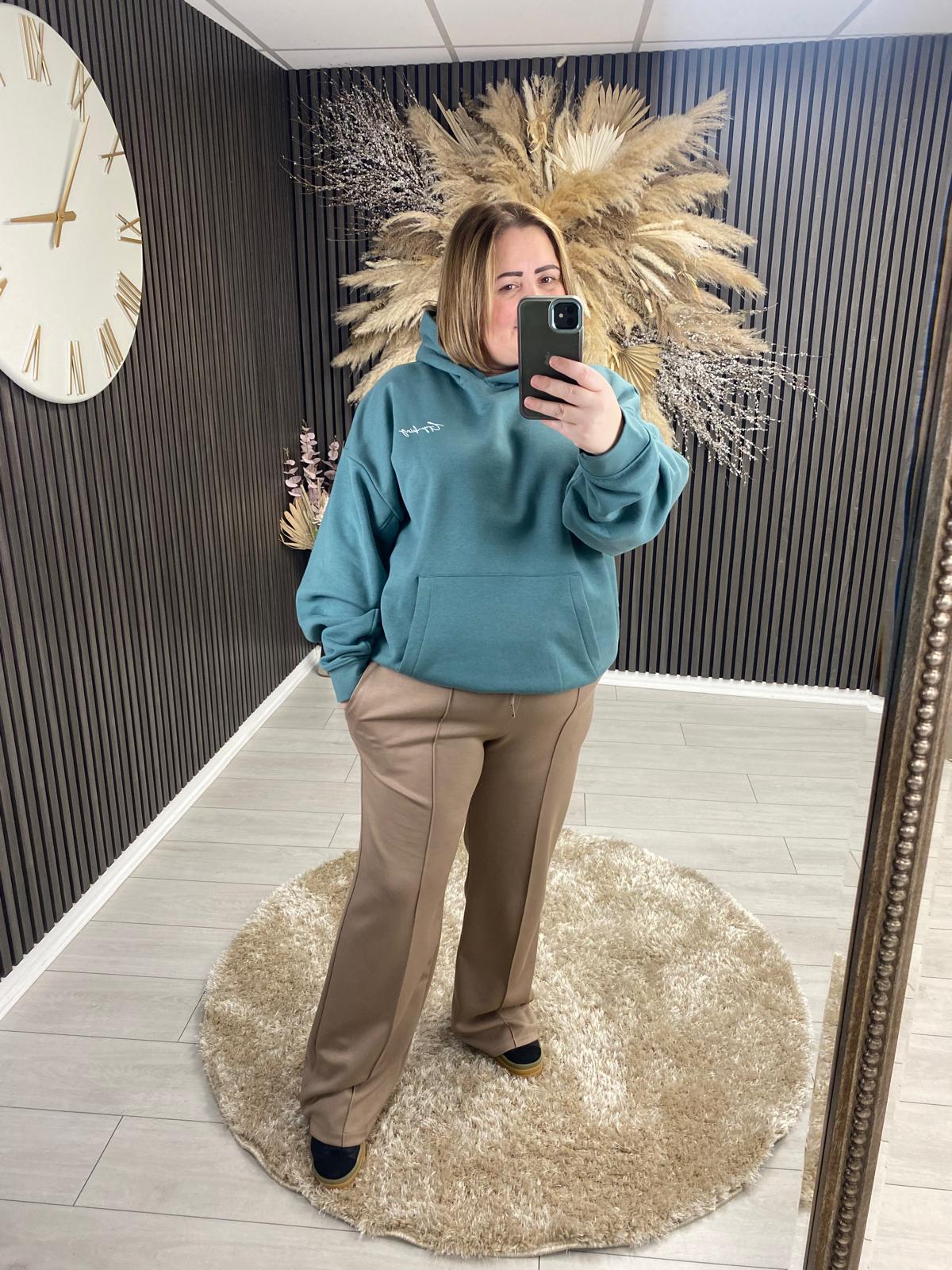 DIANE TROUSERS - TAUPE