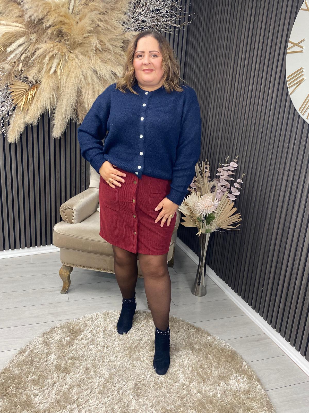 RENEE CARDIGAN - NAVY