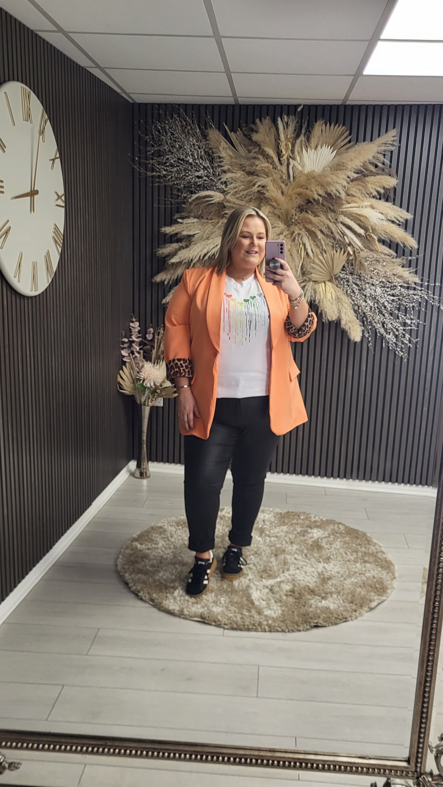 NADINE BLAZER - ORANGE
