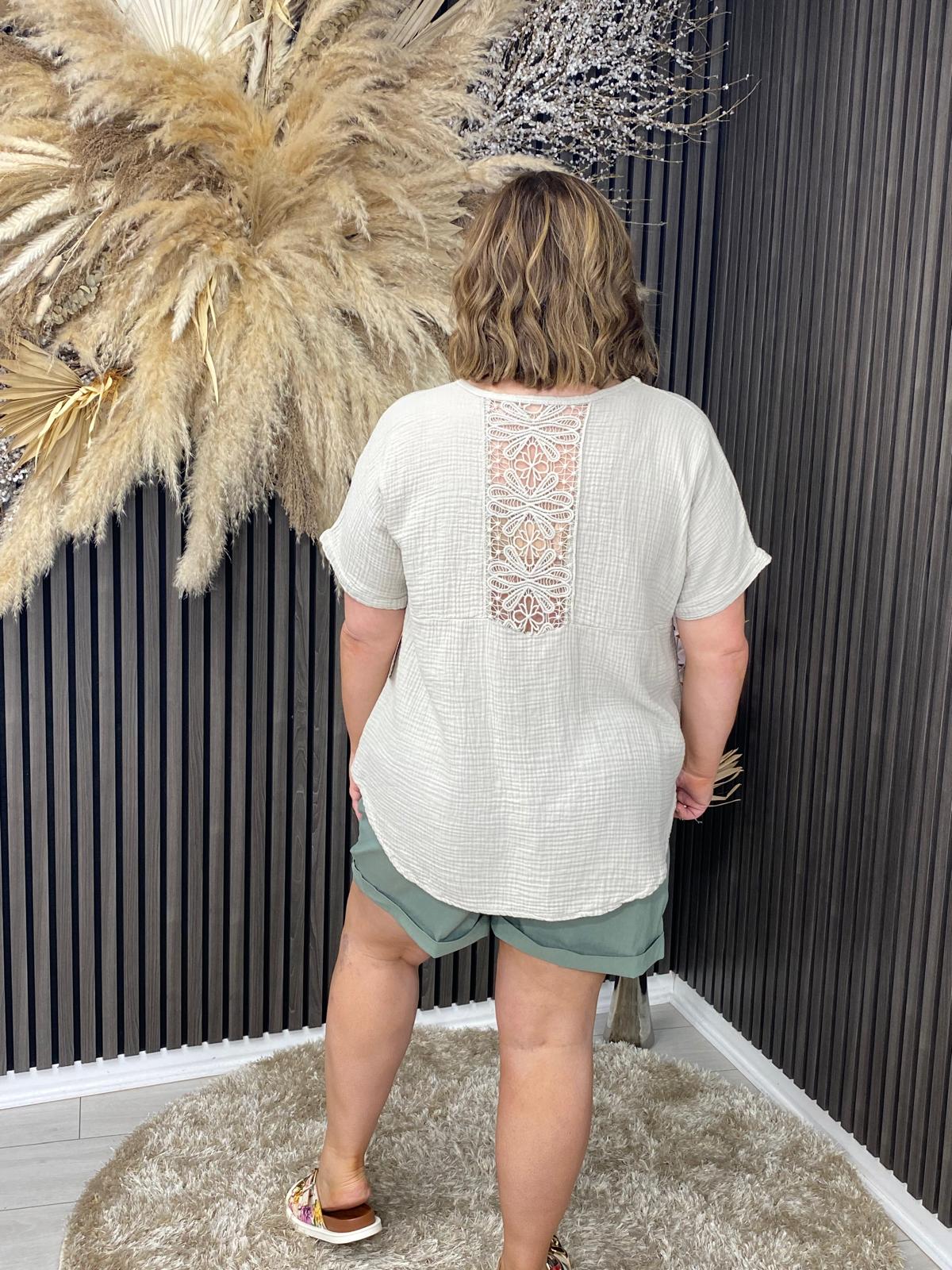 JANET TOP - BEIGE